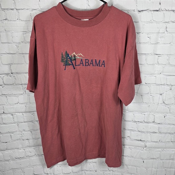 Other - Alabama  Desert Sand Red T Shirt Vintage‎ 90s Made in USA X Large